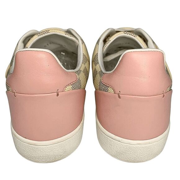 Louis Vuitton Damier Azul Summer Trunks Frontrow Sneakers EU 38.5 Velcro Shoes - Picture 7 of 10